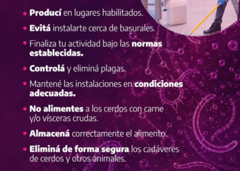 Ante el brote de triquinosis en la región, recomendaciones de la Secretaría de Salud