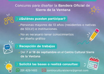 Sierra de la Ventana tendrá su bandera oficial: convocan a participar del concurso para diseñarla