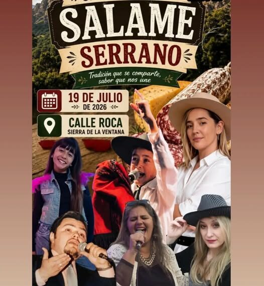 ¡Se viene la Primera Fiesta del Salame Serrano!