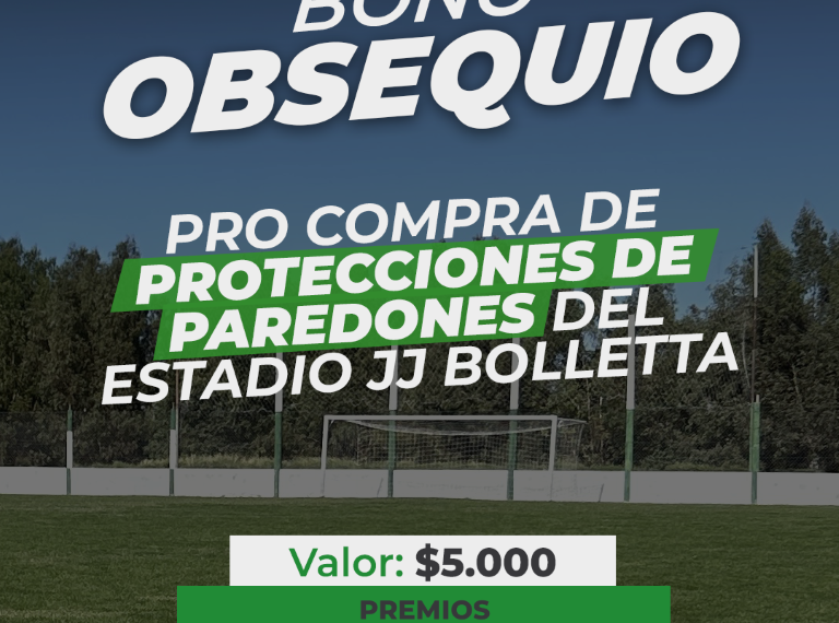 El Club Unión lanzó un bono para la compra de protecciones de los paredones de su estadio