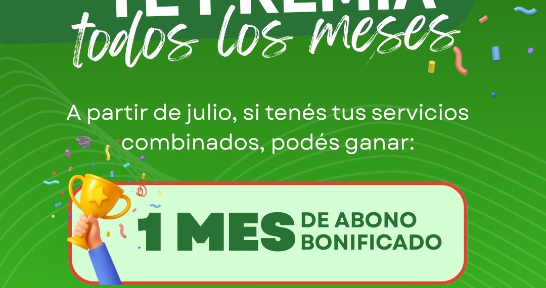 La Cooperativa premiará mensualmente a clientes de Internet y TV