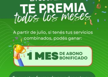 La Cooperativa premiará mensualmente a clientes de Internet y TV