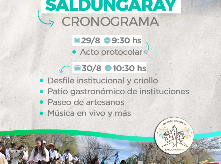 Saldungaray celebrará el 126º aniversario de su fundación