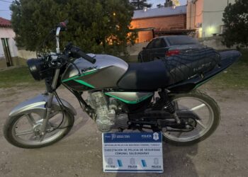 Allanamiento y secuestro de motocicleta en Saldungaray
