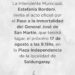 Invitación al acto por el 176º aniversario del Paso a la Inmortalidad del Gral. San Martín