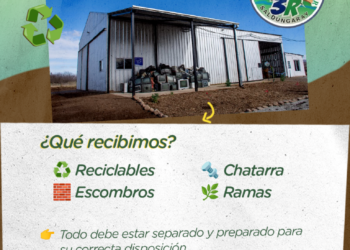 Ambiente recuerda qué materiales se reciben en la Planta de Transferencia y Separación