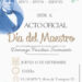 Invitación al acto oficial por el Día del Maestro