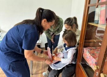 El Programa de Salud Escolar Bonaerense llegó a las escuelas del distrito de Tornquist