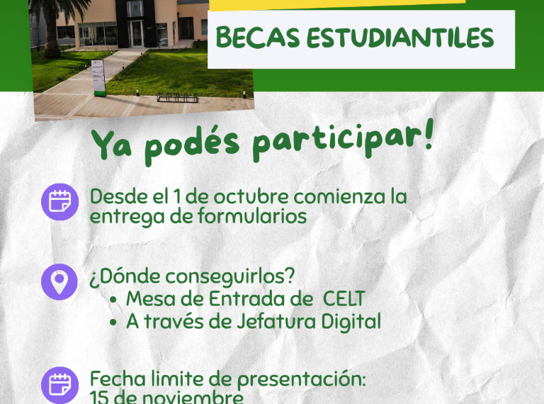 La CELT abre la inscripción a su Programa de Becas Estudiantiles