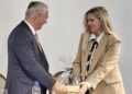 Estefania Bordoni y el presidente de la Suprema Corte bonaerense encabezaron el XX Encuentro de la Justicia de Paz