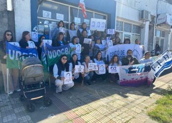 Tornquist se movilizó para pedir justicia por la docente Nancy Godoy (fotos y videos)