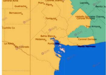 Lluvias, actividad eléctrica y granizo: alerta por tormentas para Tornquist y la zona