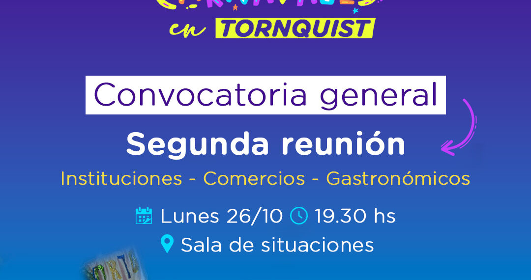 La comunidad de Tornquist ya trabaja en la organización de los Carnavales 2027