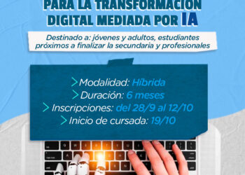 Tornquist: el 26 de octubre cierra la preinscripción para una diplomatura en Transformación Digital e Inteligencia Artificial