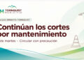 Tornquist: Cortes de calles programados para este martes 27