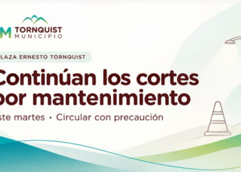 Tornquist: Cortes de calles programados para este martes 27