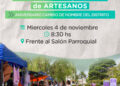 116° aniversario del Distrito: convocatoria espontanea a artesanos, manualistas e instituciones